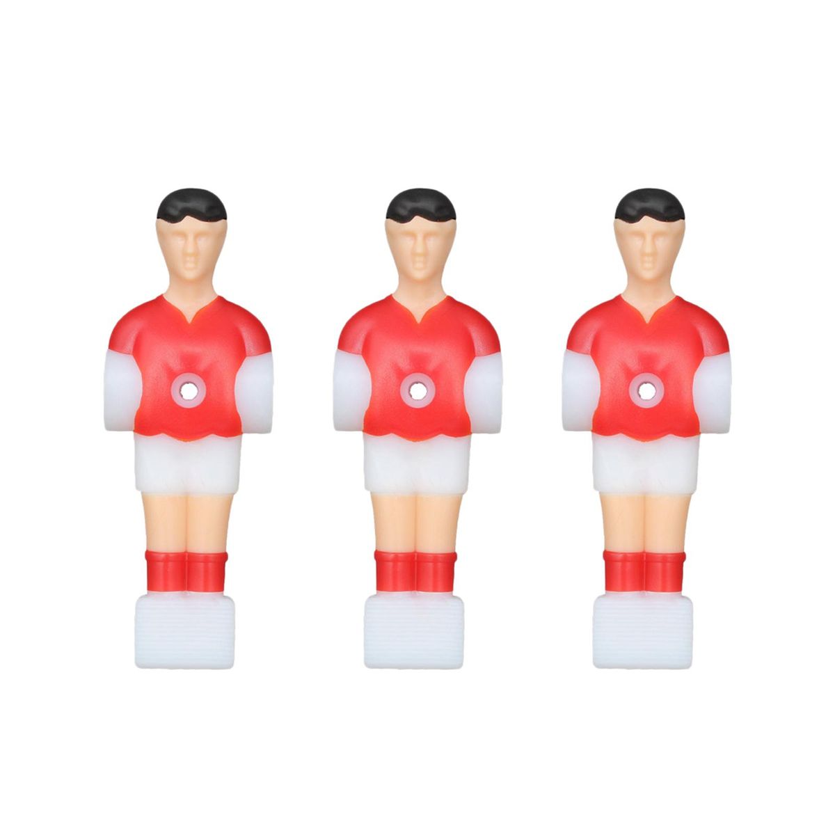 3x Soccer Table Men Player Foosball Accessories Foosball