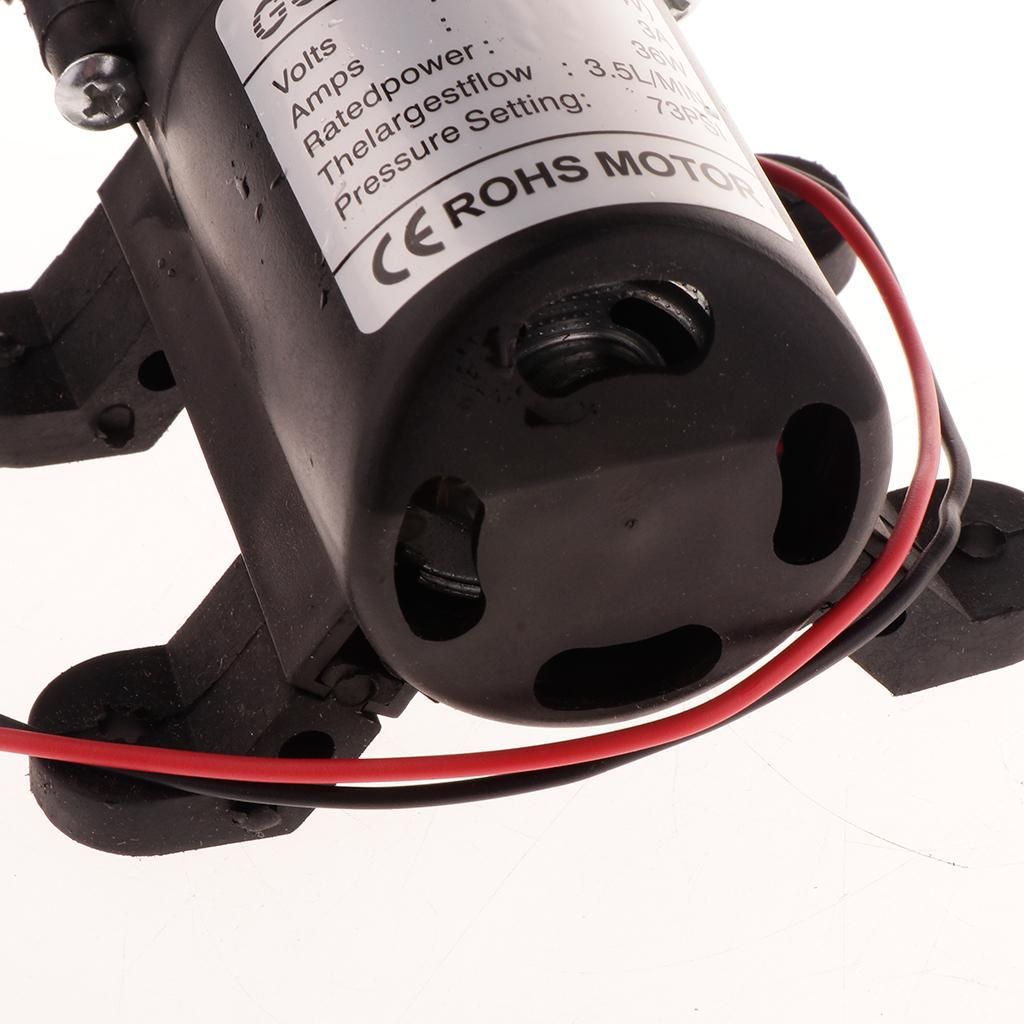 High Pressure Self Priming Diaphragm Water Pump Solar 12V Double Hose