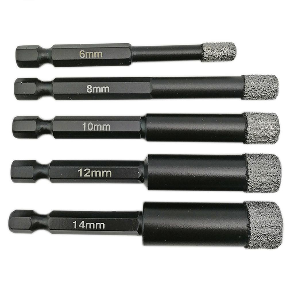 2Pcs Quick Release Diamond Hole  Core Drill Bit For Stone Ceramic