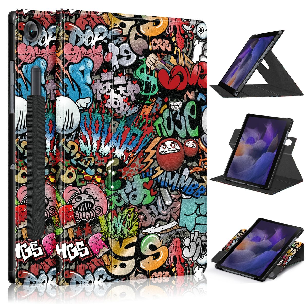 Leather Tablet Case For Samsung Galaxy Tab A8 2022 SM-X200
