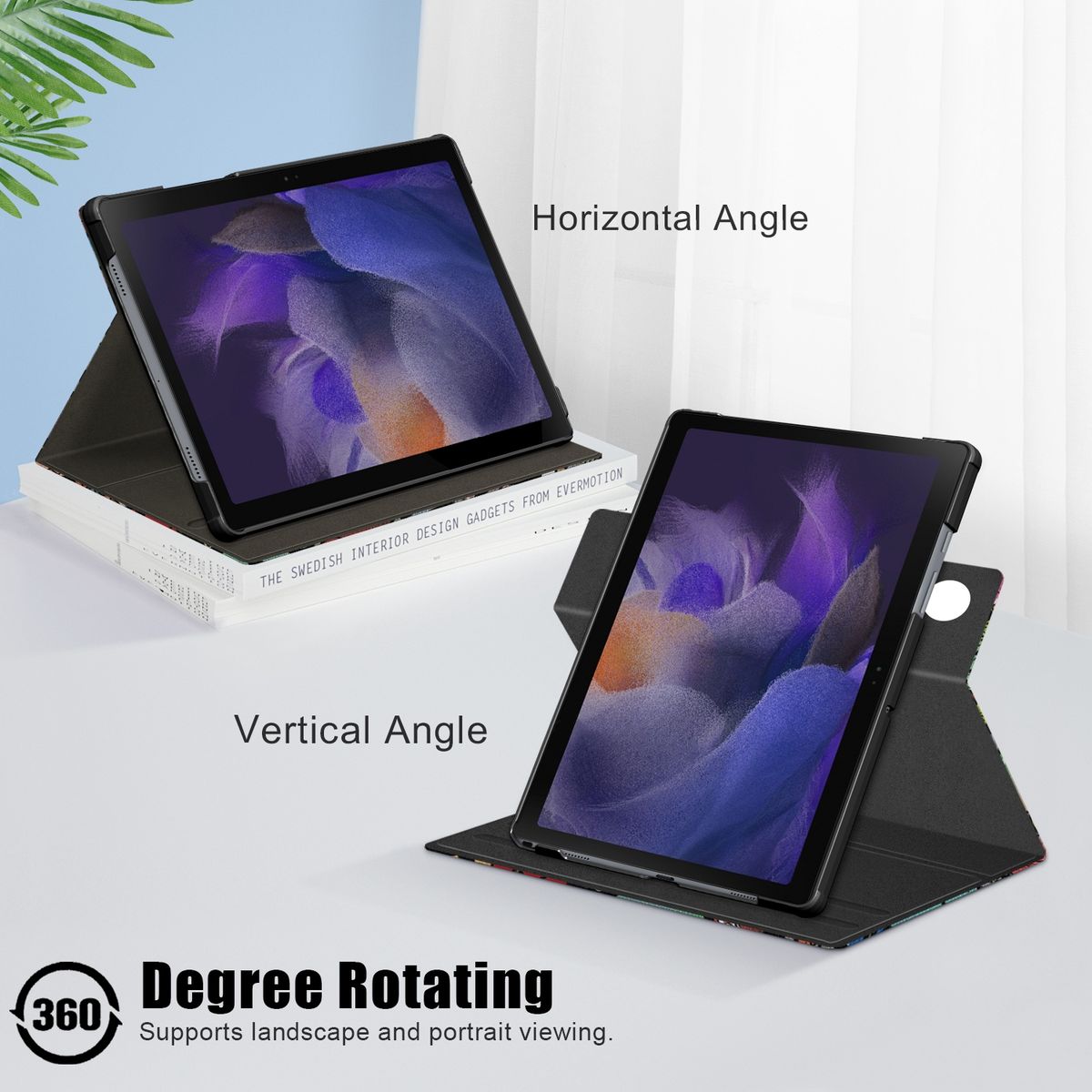 Leather Tablet Case For Samsung Galaxy Tab A8 2022 SM-X200