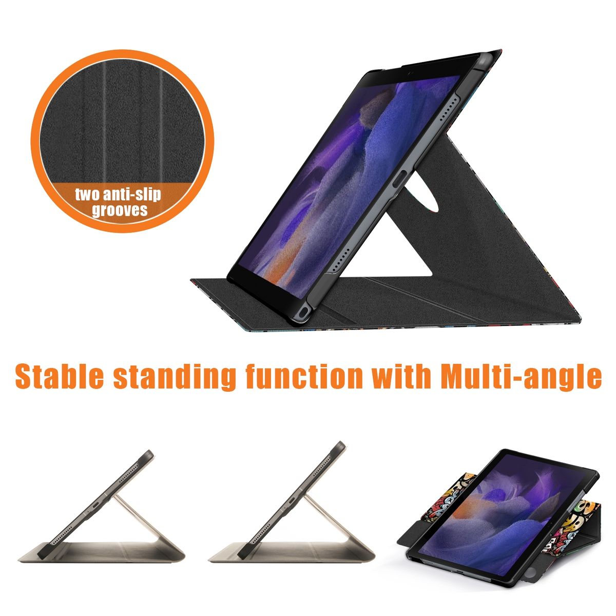Leather Tablet Case For Samsung Galaxy Tab A8 2022 SM-X200