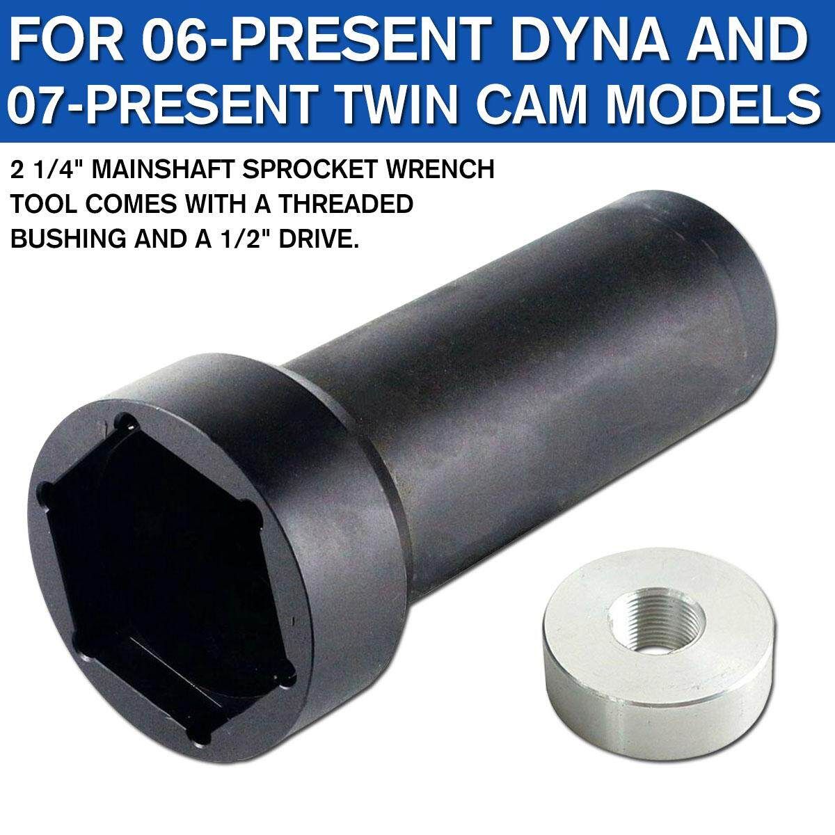 For Harley Davidson Mainshaft Sprocket Pulley Lock Nut 2 1/4