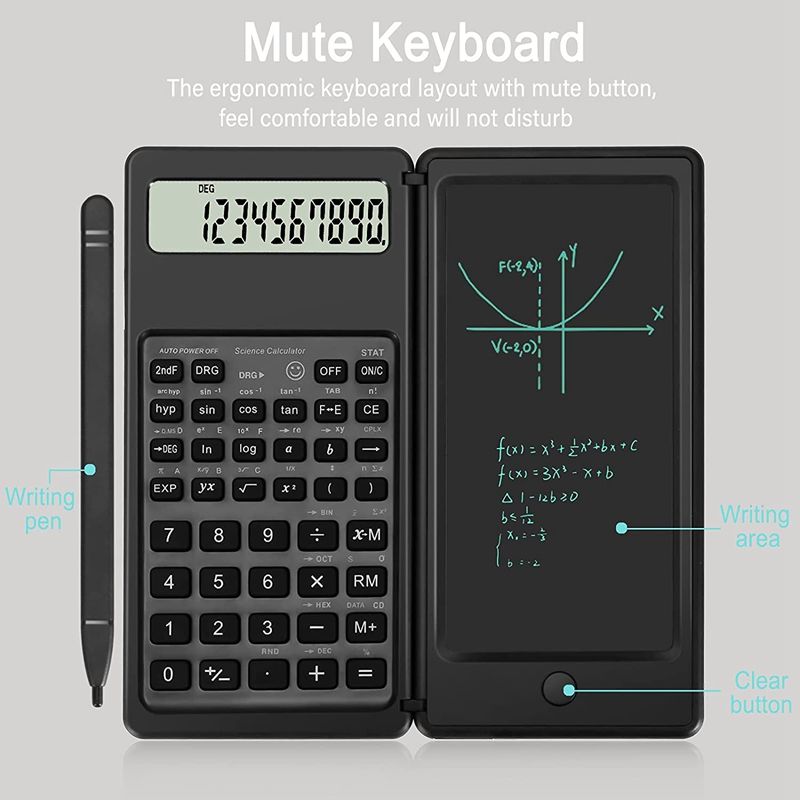 Scientific Calculator,10-Digit LCD Engineering Calculator