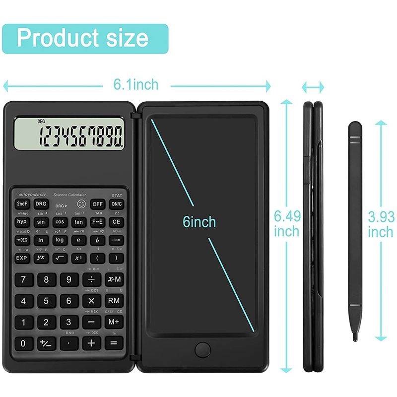 Scientific Calculator,10-Digit LCD Engineering Calculator