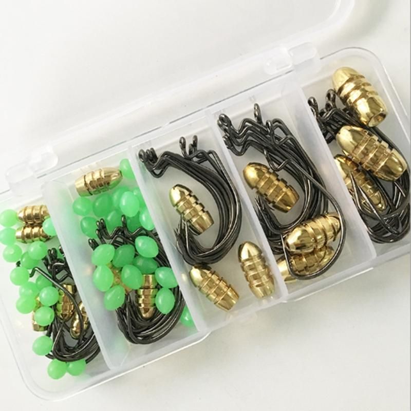Fishing Gear Accessories Box Copper Pendant Hook Fishing Gro