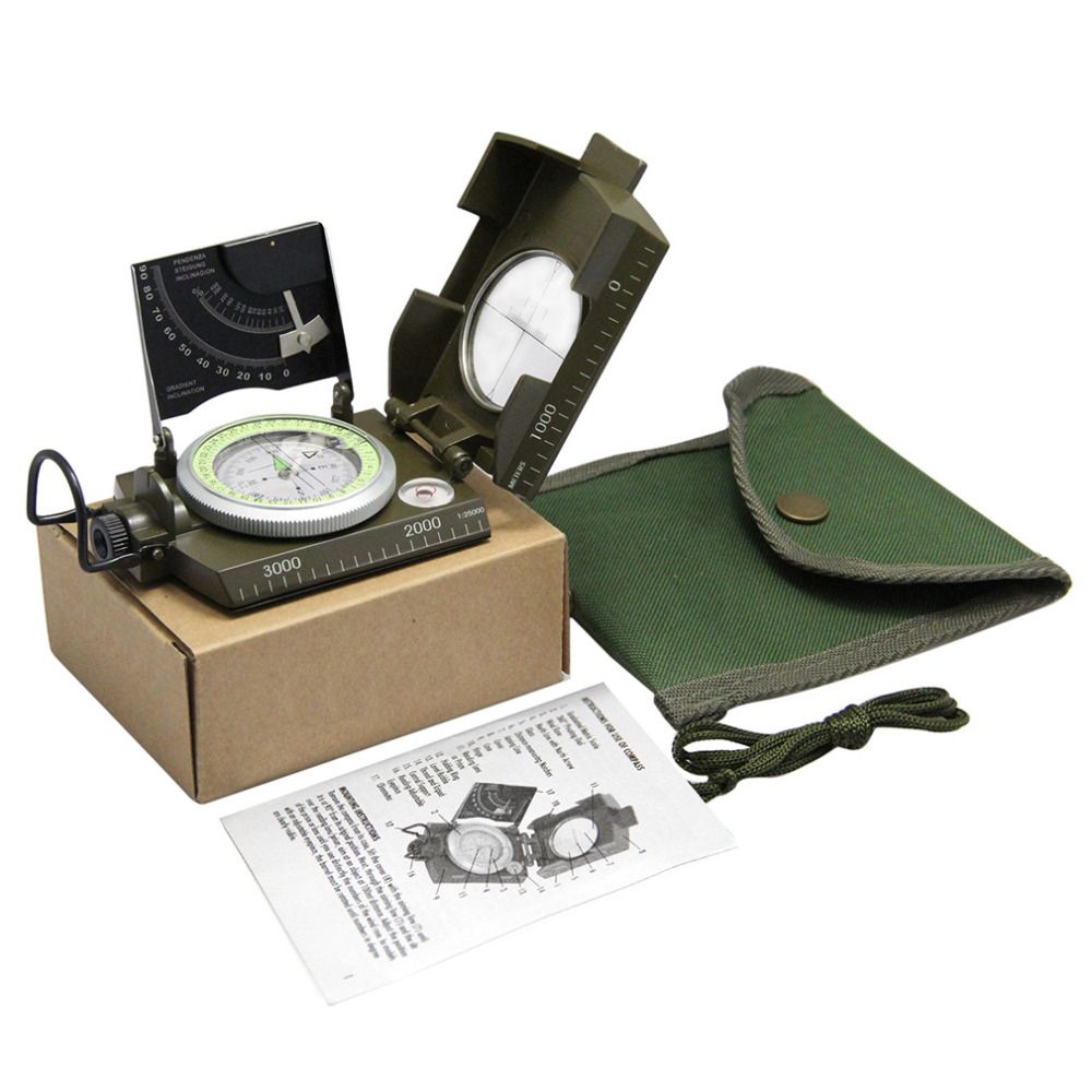 Geology Compass For Professional Military Army Sighting For