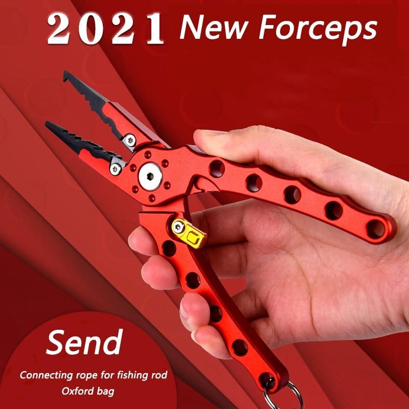 Stainless Steel Fishing Pliers Scissors Line Cutter Remover,