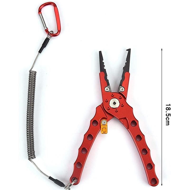 Stainless Steel Fishing Pliers Scissors Line Cutter Remover,