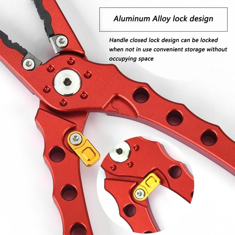 Stainless Steel Fishing Pliers Scissors Line Cutter Remover,