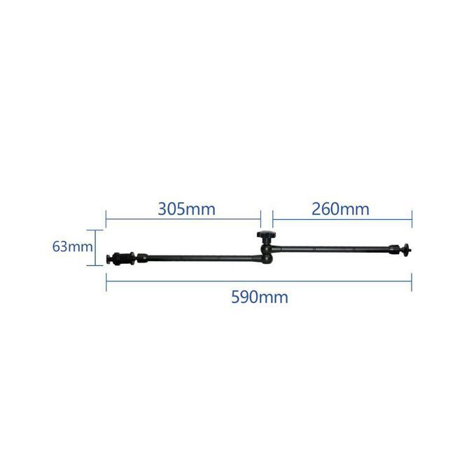 20 Inch Adjustable Articulating Friction Arm Aluminum Alloy