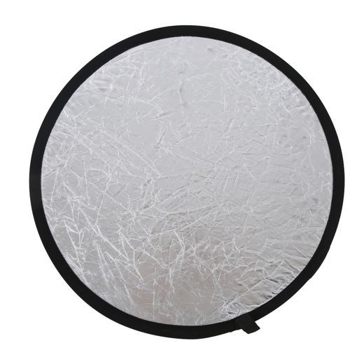 110cm 2 In 1 Photography Lighting Reflector Two Side Silver/Gold Collapsible Studio Reflector