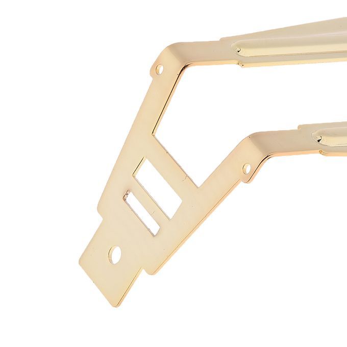 Metal 6 String Guitar Tailpiece Bridge For Archtop Jazz Guitar Musical