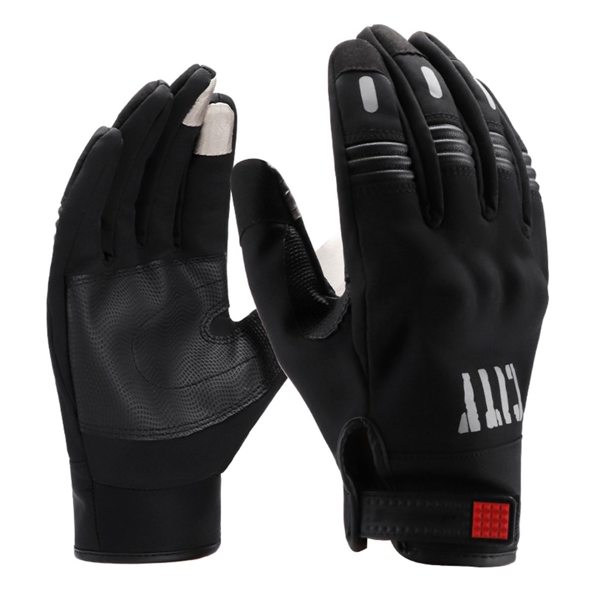 Winter Gloves Thickened Touchscreen Fingertips Anti-slip