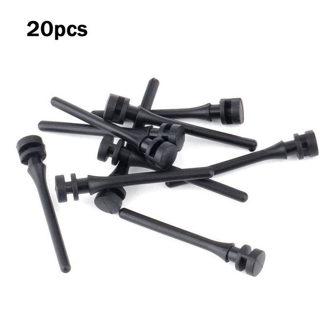 Home-Set Of 20pcs Computer Silicone Shock Absorption Reduction Noise Fan Screws