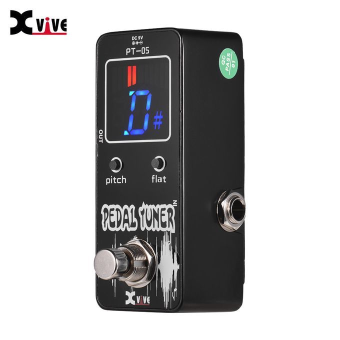 XVIVE PT-05 Chromatic Tuner Pedal With Pitch Calibration &