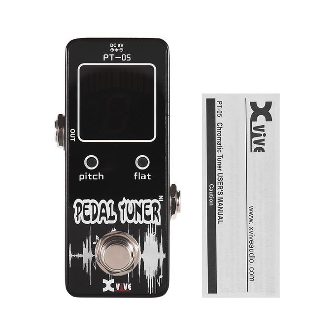 XVIVE PT-05 Chromatic Tuner Pedal With Pitch Calibration &