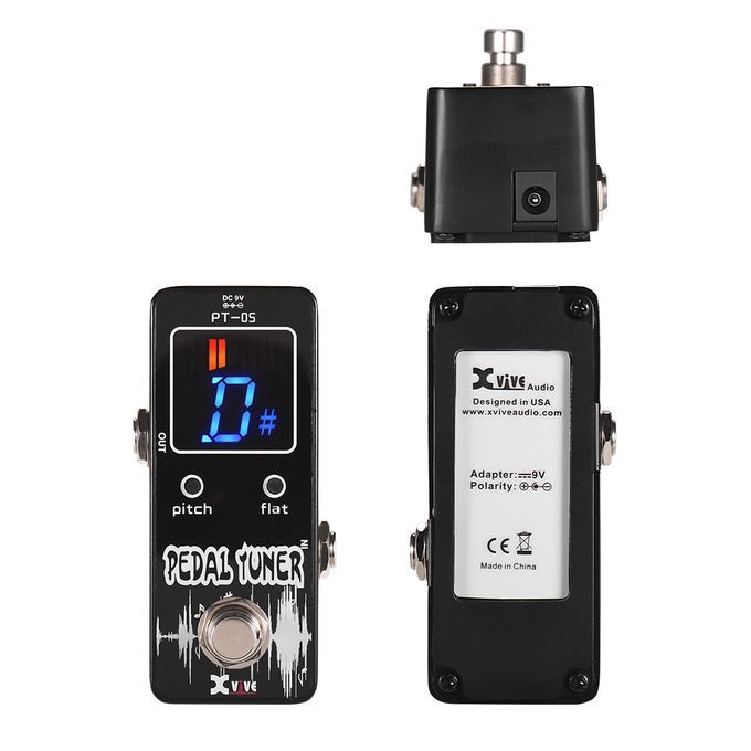 XVIVE PT-05 Chromatic Tuner Pedal With Pitch Calibration &