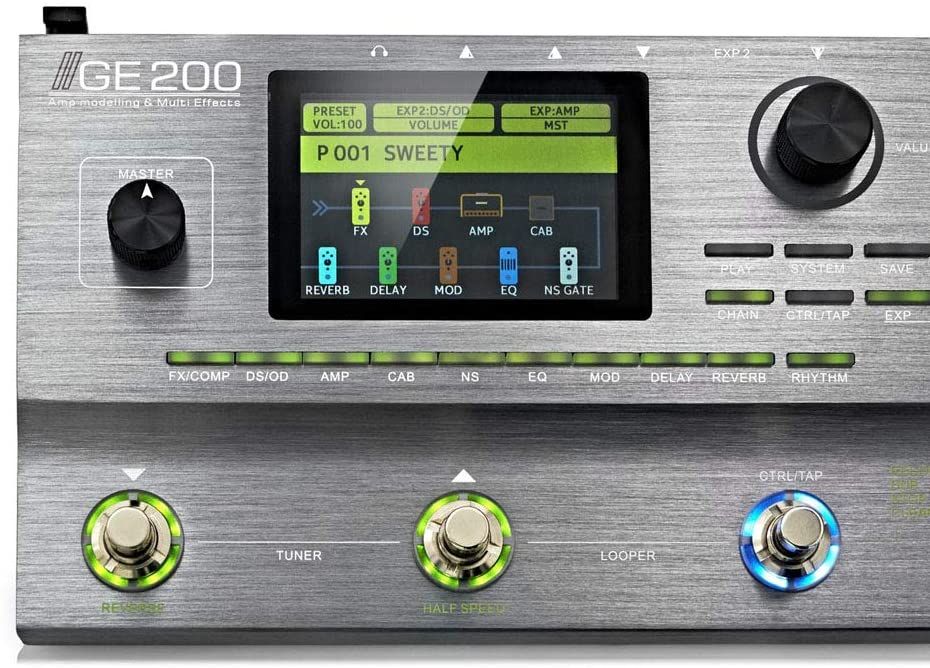 Professional Electric Guitar Effect  Processor GE-200