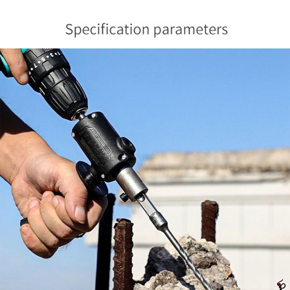Electric Drill to Hammer Conversion Head Portable Conversion Drill Hammer Chuck