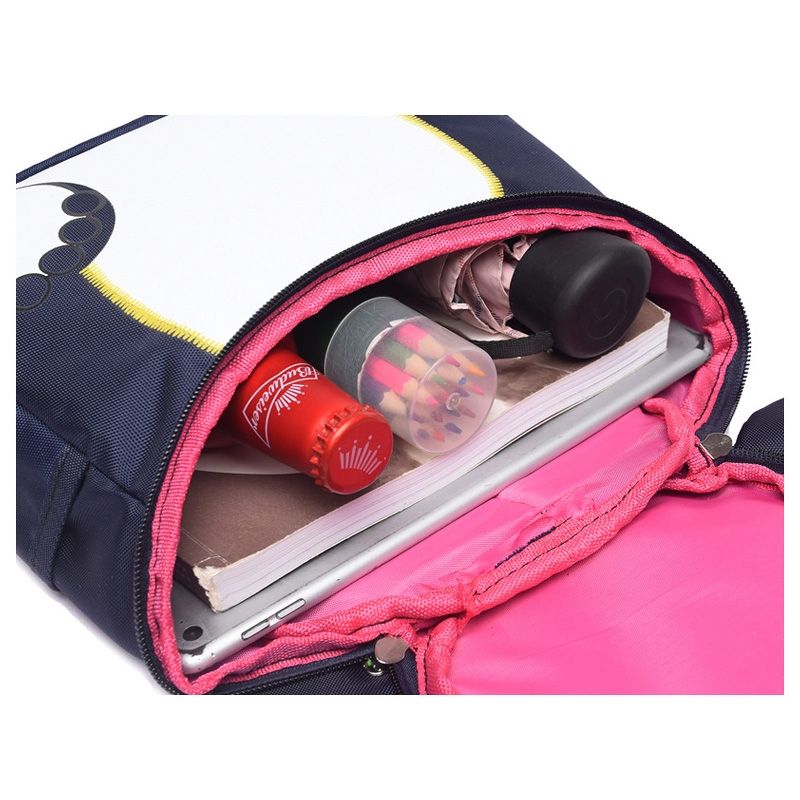 Elephant School Backpack For Children Cute 3D Animal Kids School Bags Boys Girls Schoolbag(Pink)