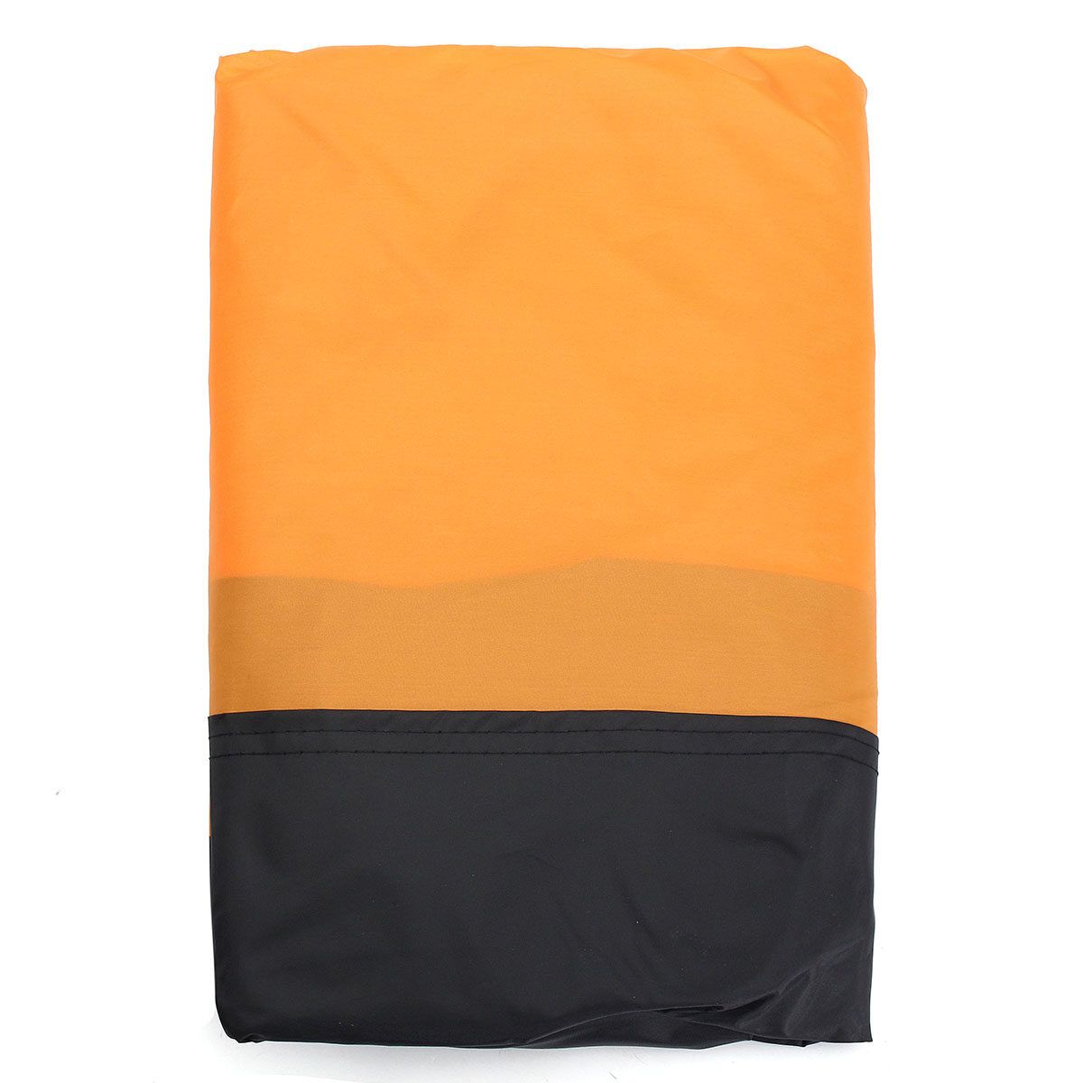 180T Polyester Motorcycle Waterproof Cover XL Size Black And Orange XL