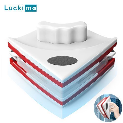 Powerful Magnetic Window Glass Cleaner Brush