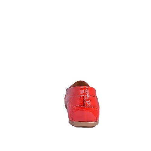 Red Patent Leather With Crystal