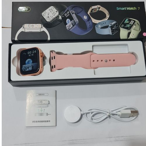 Z36 Watch Series 7 Smart Watch Bluetooth Call Health & Multifunction - Gold