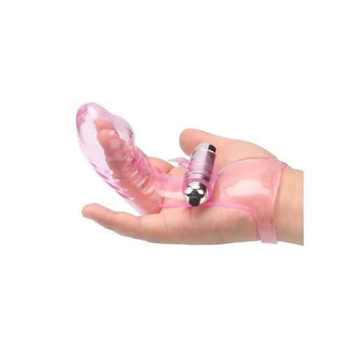 2pCS Finger Sleeve Vibrator G Spot Massage ClitorisStimulate Sex Toys For Women Lesbiann Orgasm