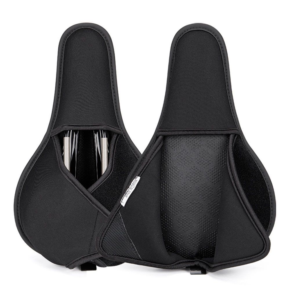 GEWAGE Bike Seat Cushion Cover Air Inflateble Bicycle Saddle