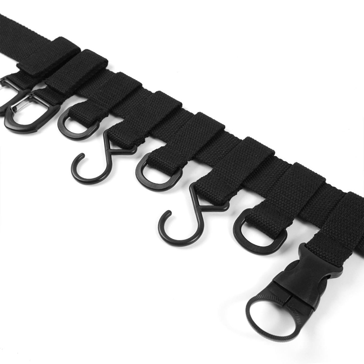 Strap Gear Hangers 8 Hooks  For Tree