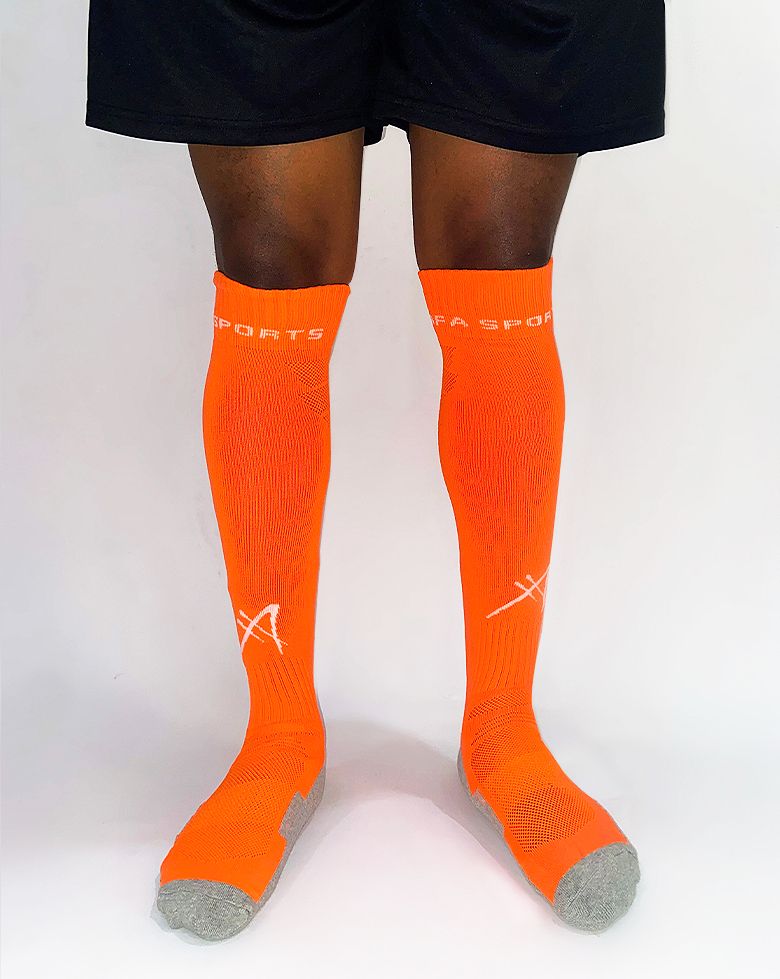 Men's Football Teamwear Socks - Orange