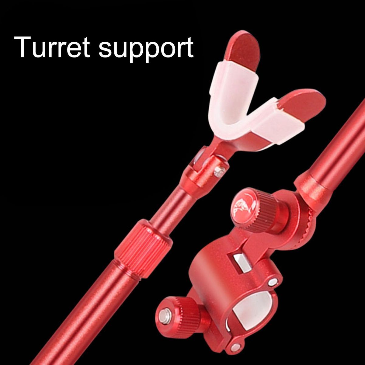 Fishing Rod Holder Heavy Duty Fishing Pole Support Red