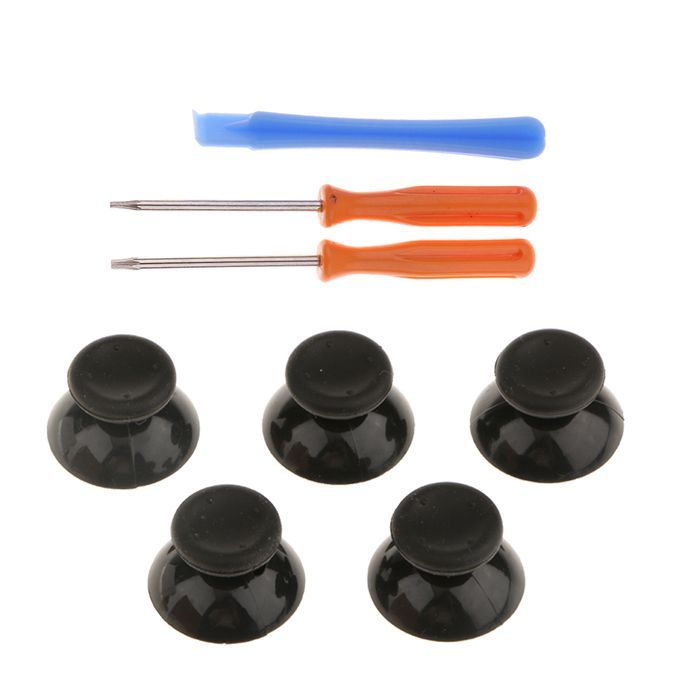 5x Thumb Stick Grip Joypad Caps Cover  Tool For Xbox 360 PS4 PS3