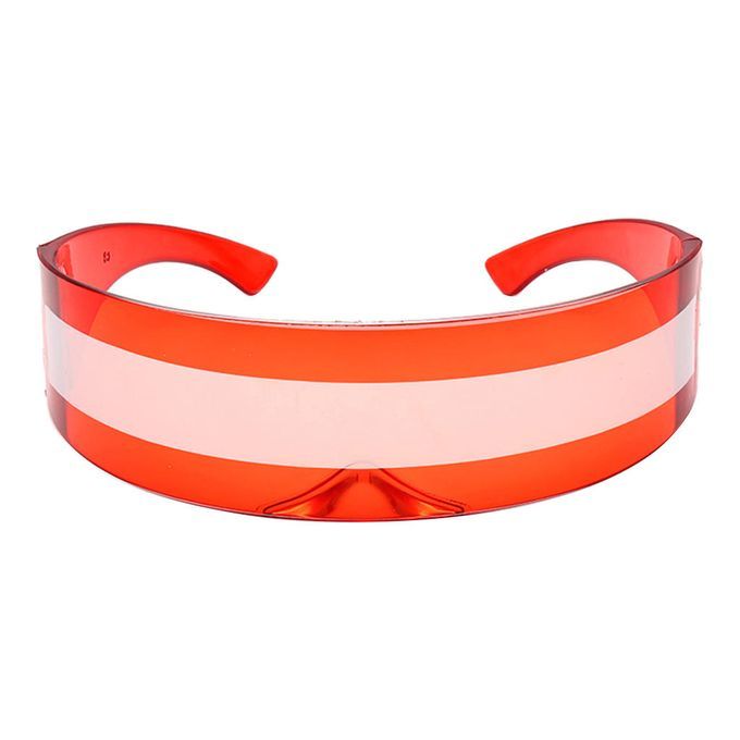 Space Alien Costume Futuristic Robot Decoration Single Lens  1