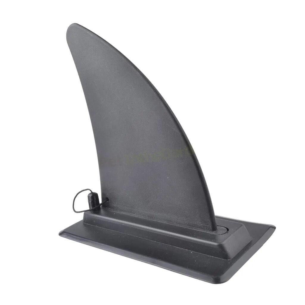 Black Tracking Integral Fin Skeg Watershed Board For Inflatable Boat Kayak Canoe Rubber Dinghy Accessories