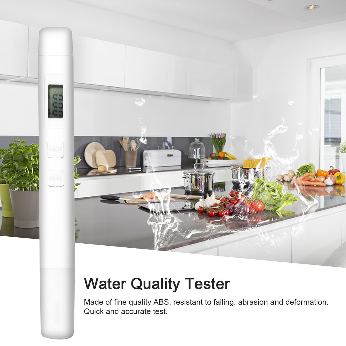 Multifunctional Digital 3 In 1 Water Quality Tester Portable