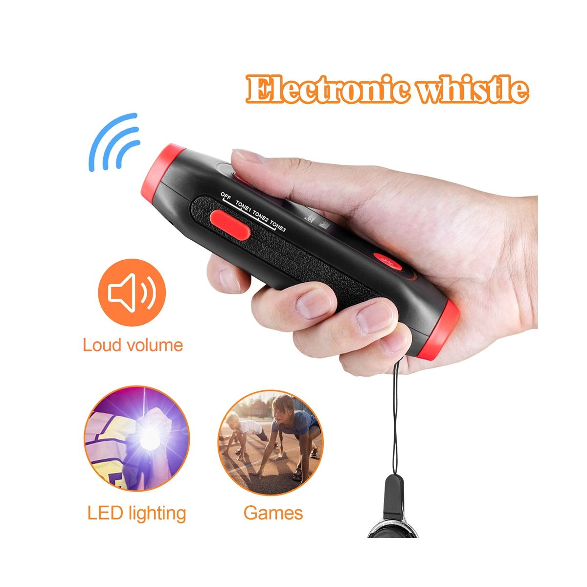 Basketball/Football Game Referee Whistle Camping Hiking