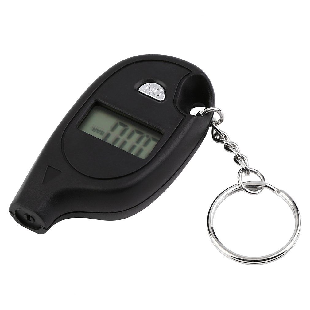 Portable Mini LCD Digital Tire Tyre Air Pressure Gauge Tester Keychain Designs