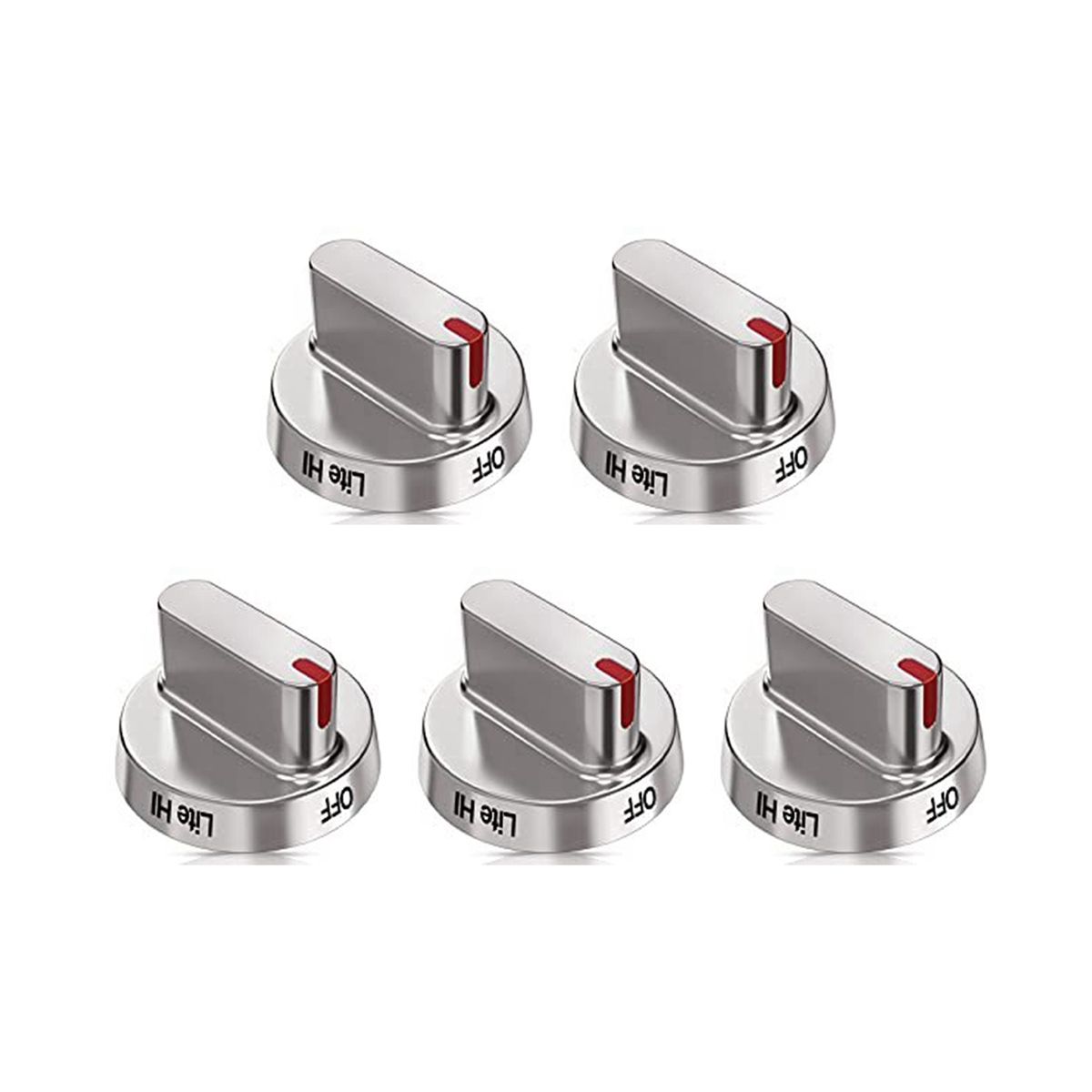 5PCS DG64-00472A Stove Control Knob BBQ Oven Control