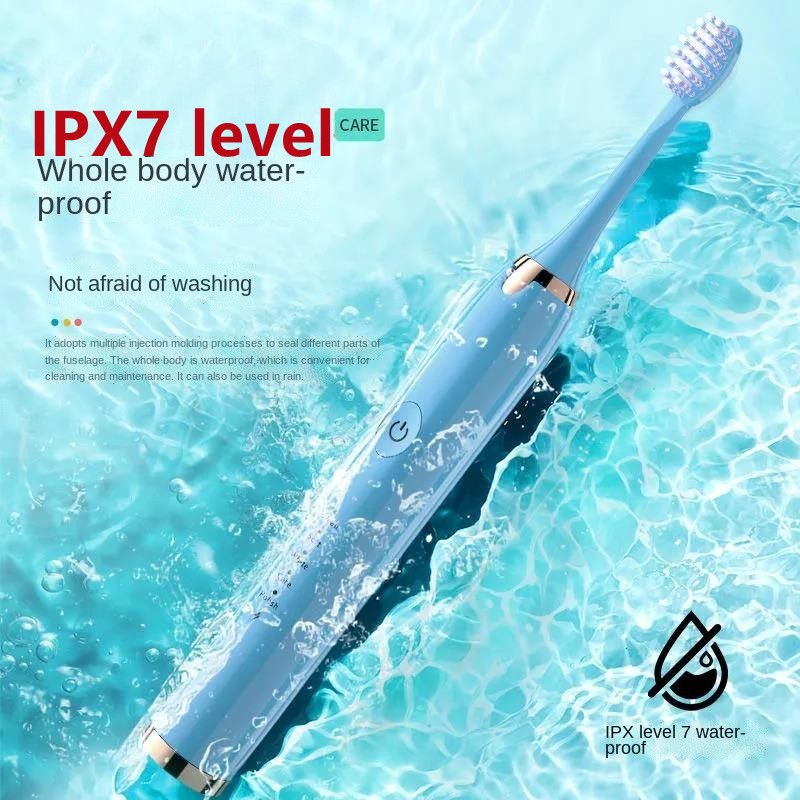 Blue Smart Rechargeable Electric Toothbrush