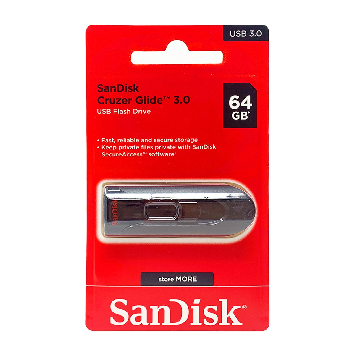 Cruzer Glide Usb 3.1 Flash Drive - 64gb