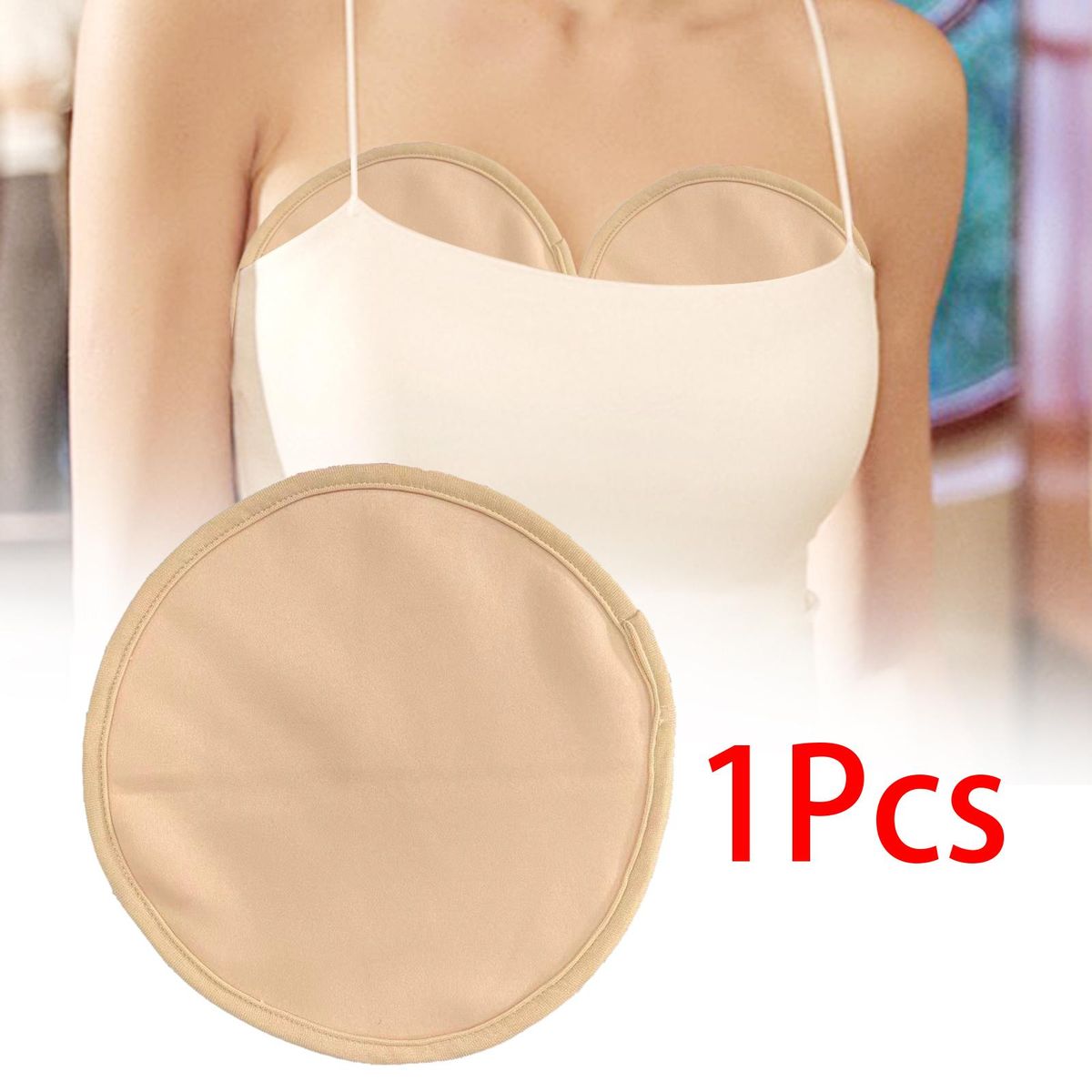 Castor Oil Breast Pads Anti Oil Leak Castor Oil Compress Wrap Khaki