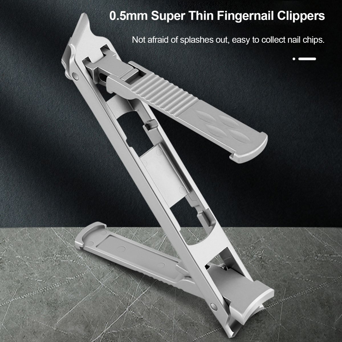 Double Head Nail Clipper Fingernail Toenail Clippers For