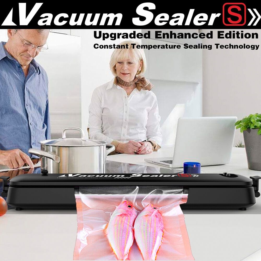 Automatic Food Vacuum Sealer With 5PCS Sealer Bags