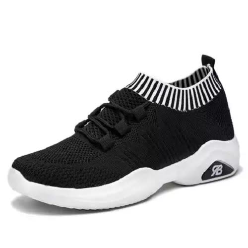 Ladies Casual Sneakers - Black