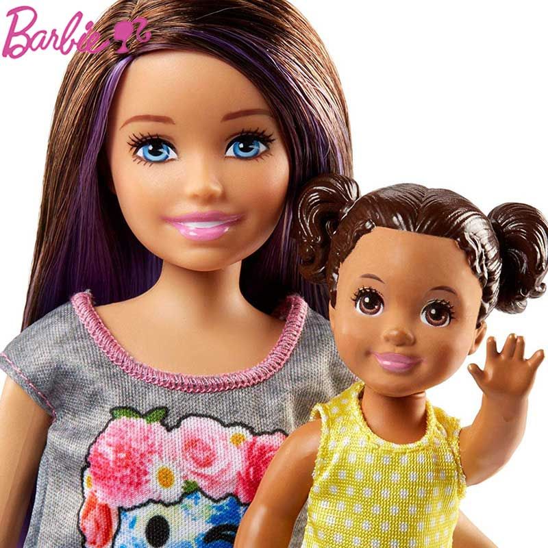 Barbie Little Baby Care Teacher Cart Combination