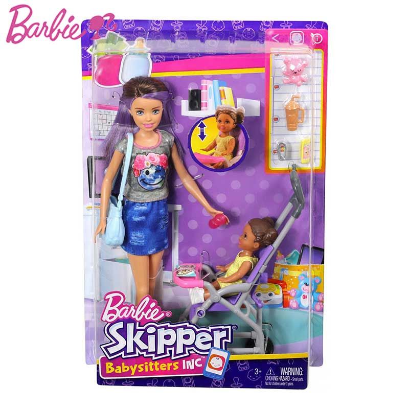 Barbie Little Baby Care Teacher Cart Combination