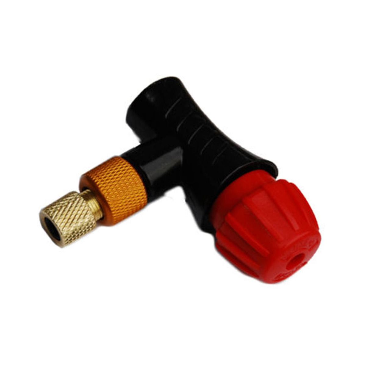 2 in 1 Bike Manual CO2 Inflator Bike Pump Tyre Tube Inflator Compatible Presta Schrader Valve